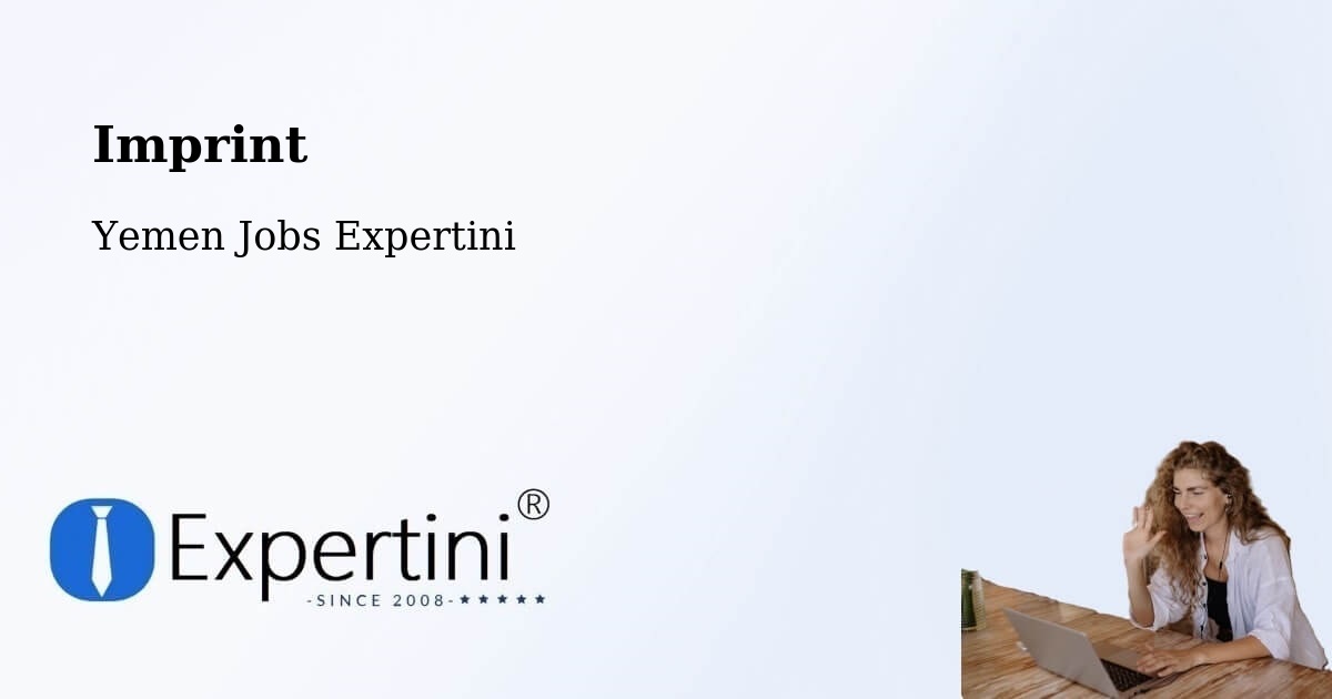 Imprint – Ad Dahi - Yemen Jobs Expertini